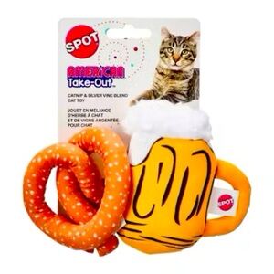 SPOT American Take Out 2 Pack Cat Toy